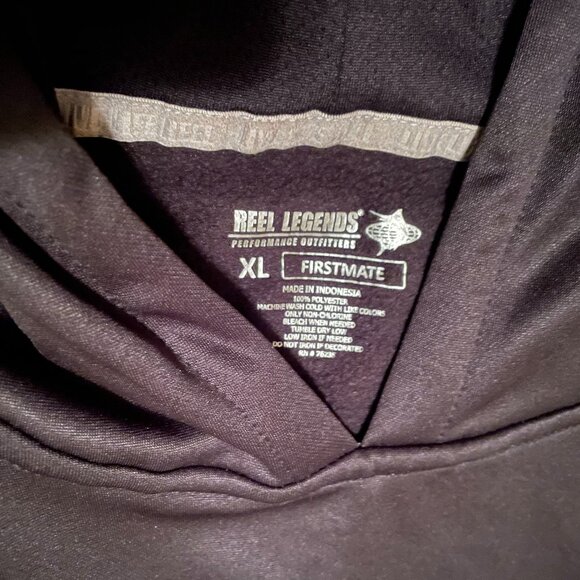 Reel Legends Black Hoodie - Picture 4 of 12
